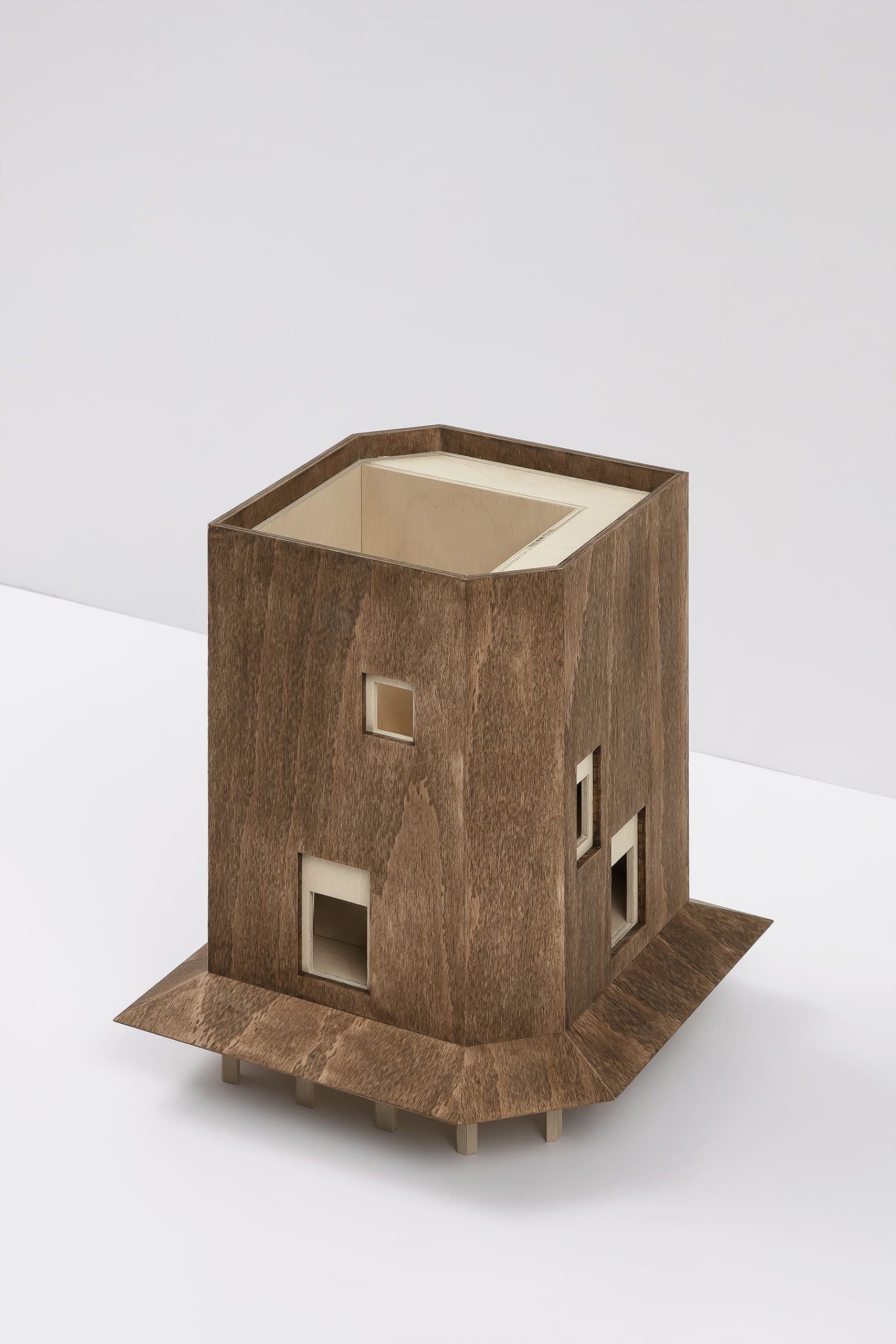 Studio Jan Vermeulen - FOLLY exhibition design matters model object wood Studio Jan Vermeulen, Architecture & Urbanism