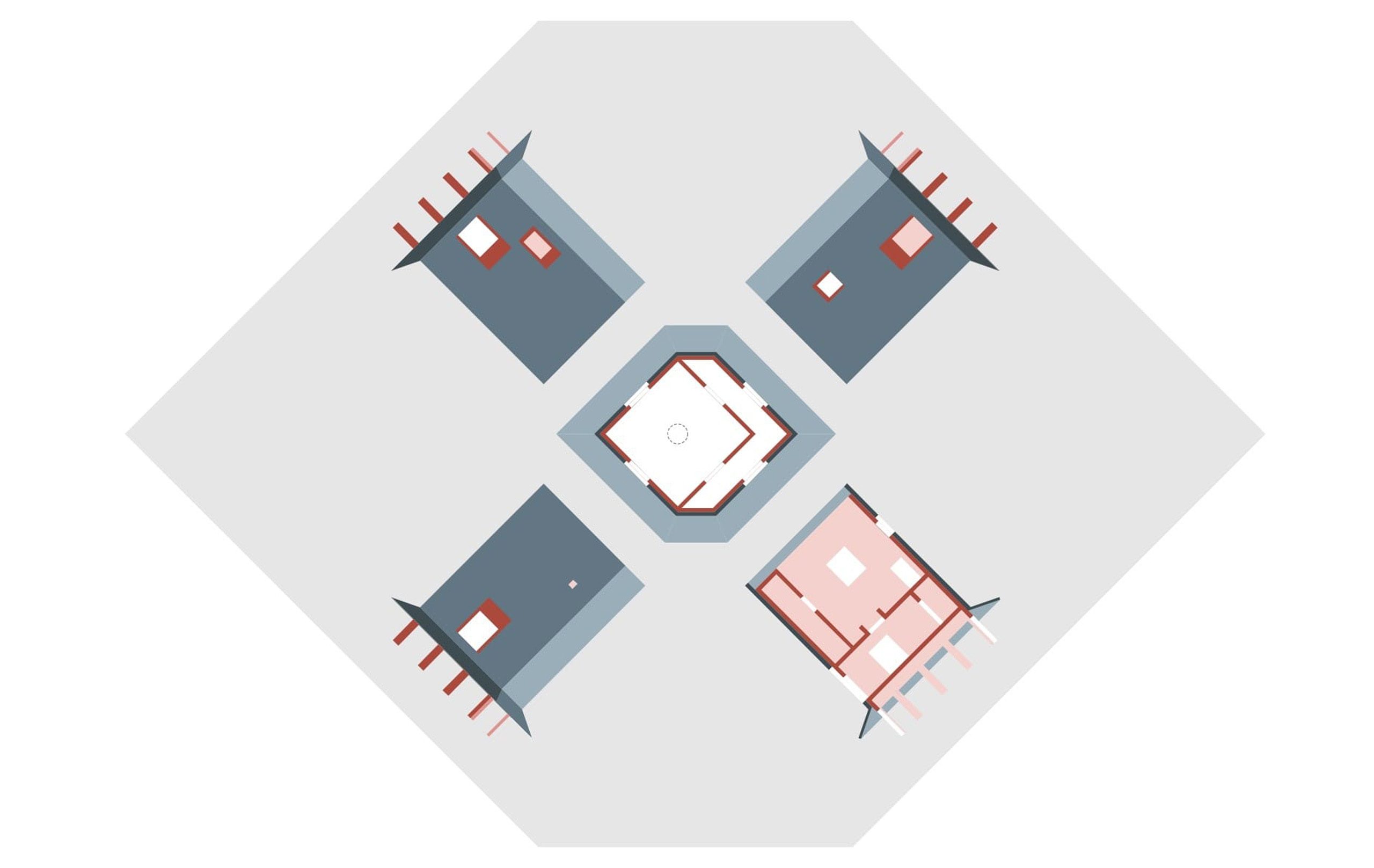 Studio Jan Vermeulen - FOLLY exhibition design matters drawings object wood Studio Jan Vermeulen, Architecture & Urbanism