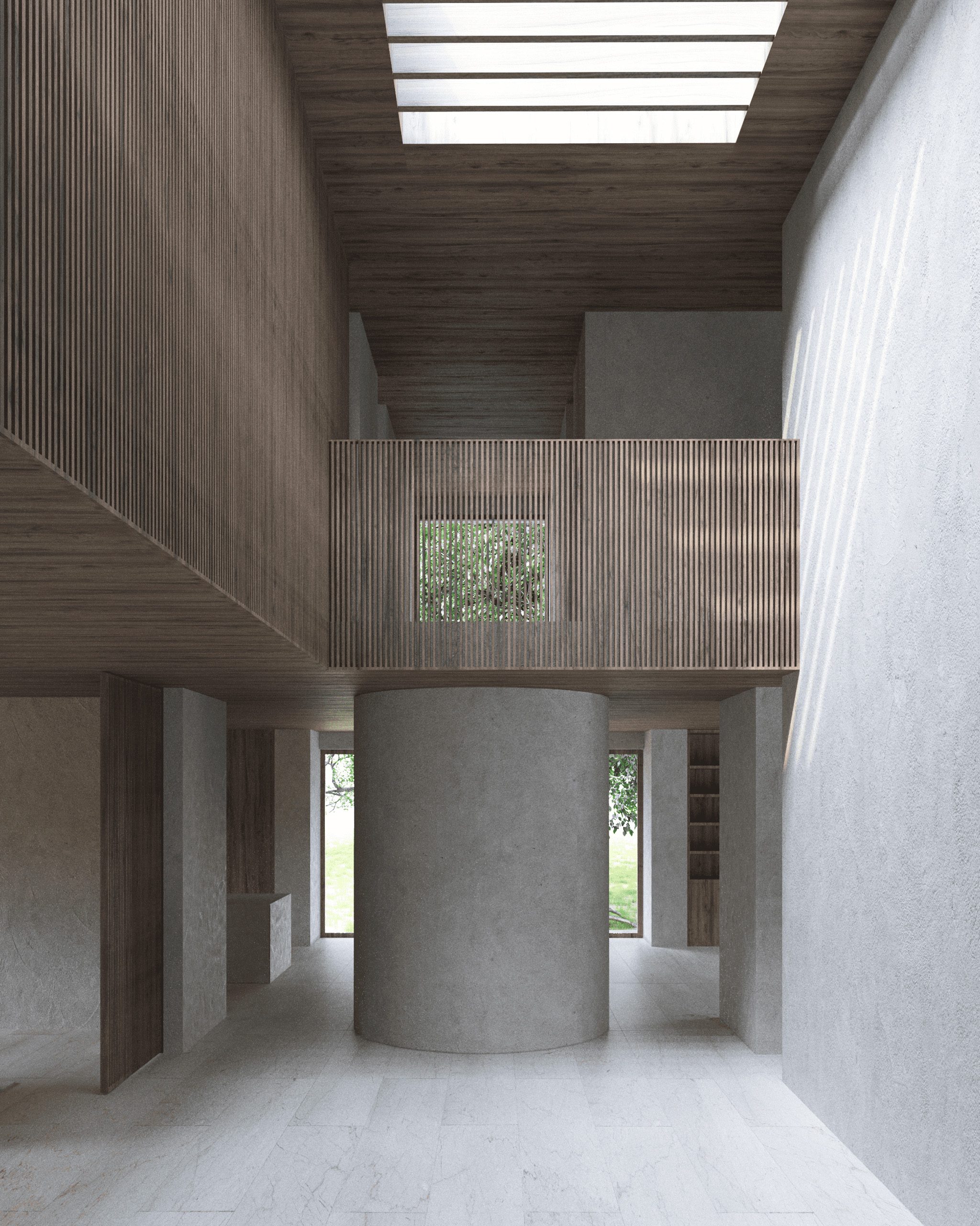 Studio Jan Vermeulen - private residential villa building collage Studio Jan Vermeulen, Architecture & Urbanism