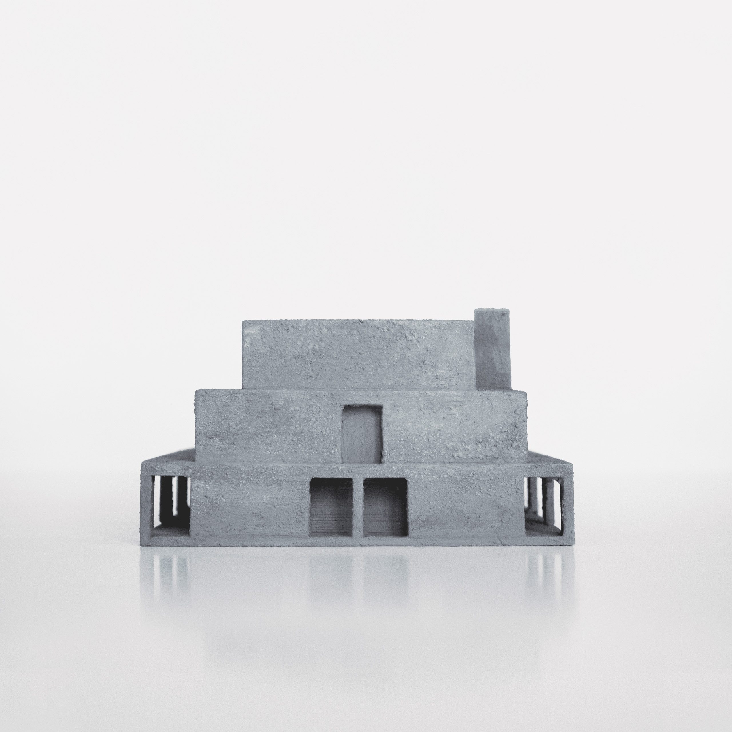 Studio Jan Vermeulen - private residential villa building model Studio Jan Vermeulen, Architecture & Urbanism