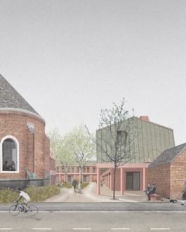 Studio Jan Vermeulen - redevelopment church community centre social housing surrounding collage competition Studio Jan Vermeulen, Architecture & Urbanism