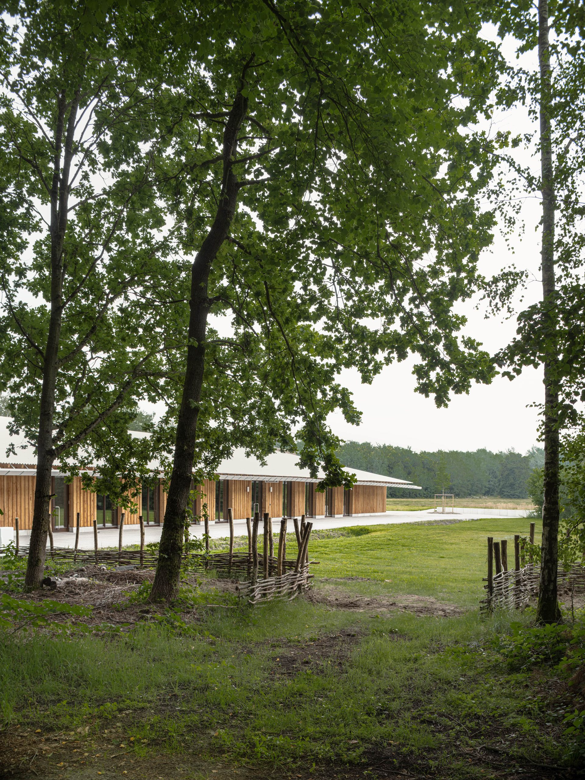 Studio Jan Vermeulen - Visitor center prinsenpark retie belgium timber building public Studio Jan Vermeulen, Architecture & Urbanism