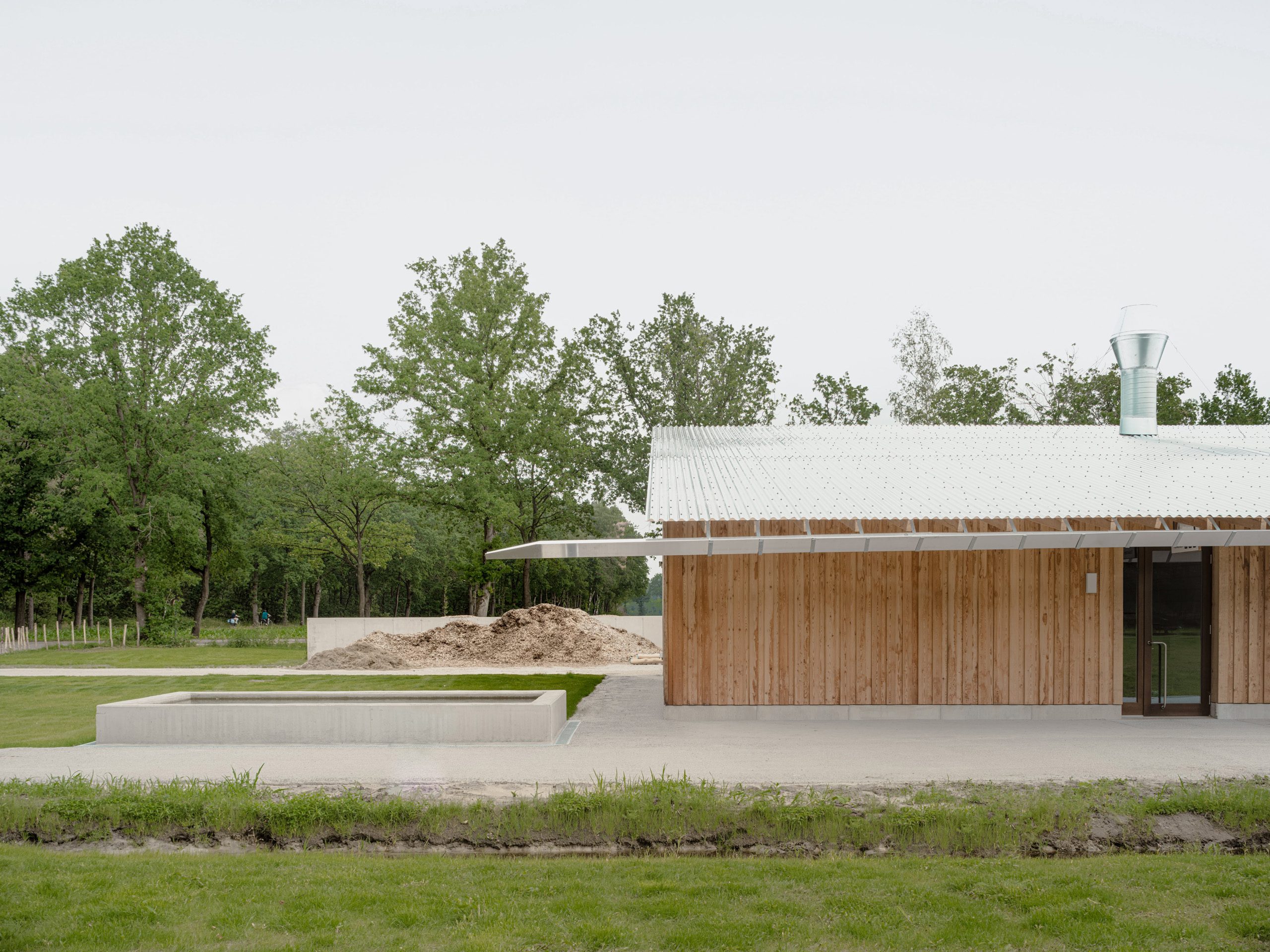 Studio Jan Vermeulen - Visitor center prinsenpark retie belgium timber building public Studio Jan Vermeulen, Architecture & Urbanism