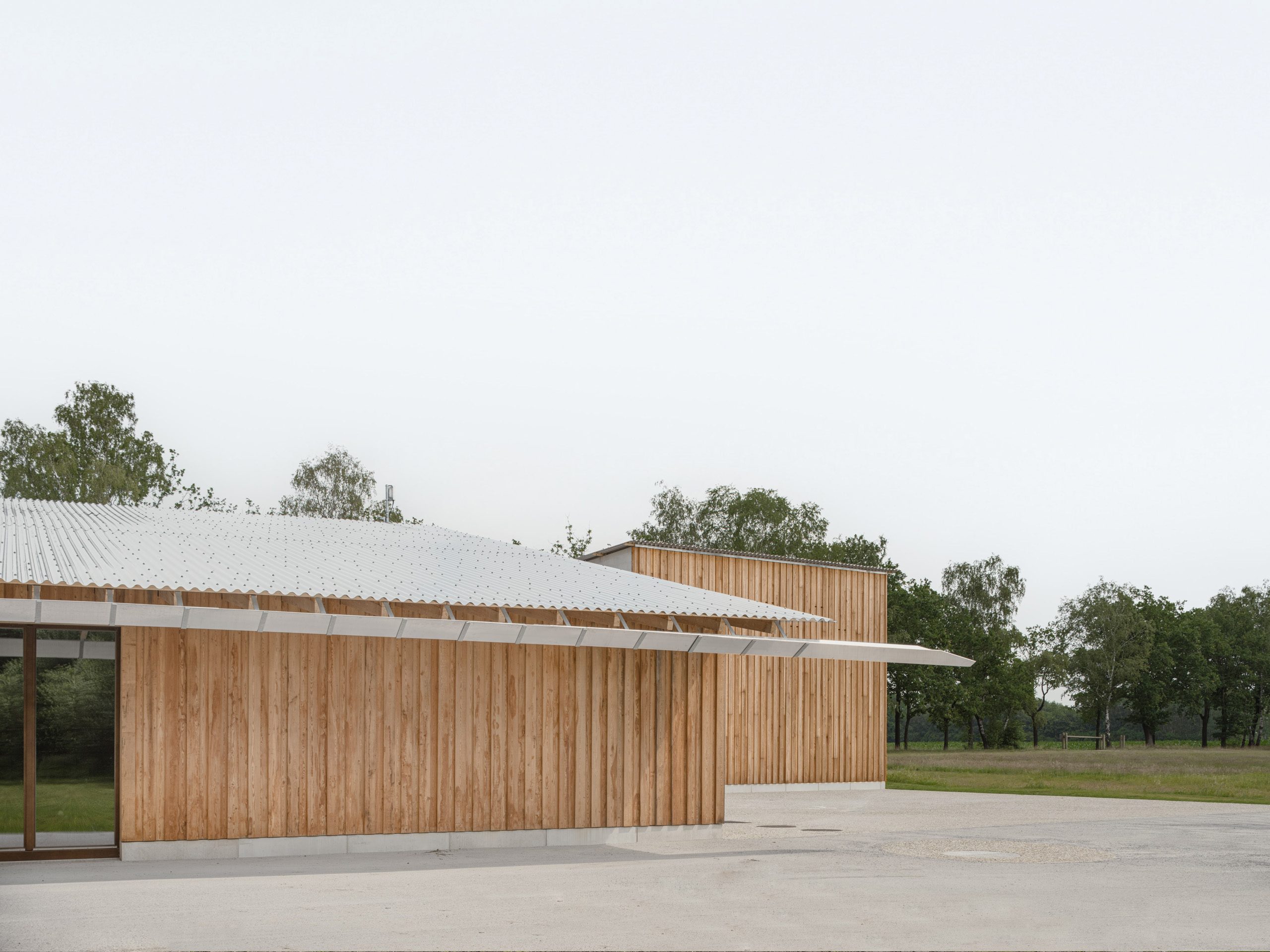 Studio Jan Vermeulen - Visitor center prinsenpark retie belgium timber building public Studio Jan Vermeulen, Architecture & Urbanism