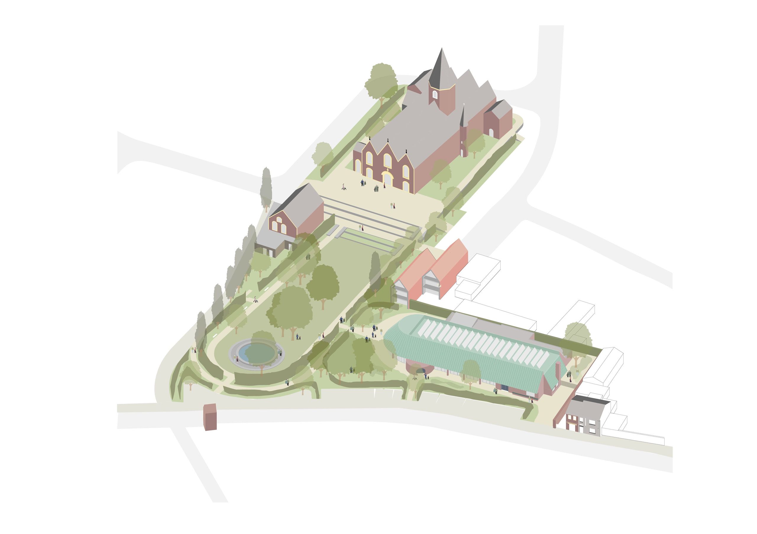 Studio Jan Vermeulen - competition project community center Studio Jan Vermeulen, Architecture & Urbanism