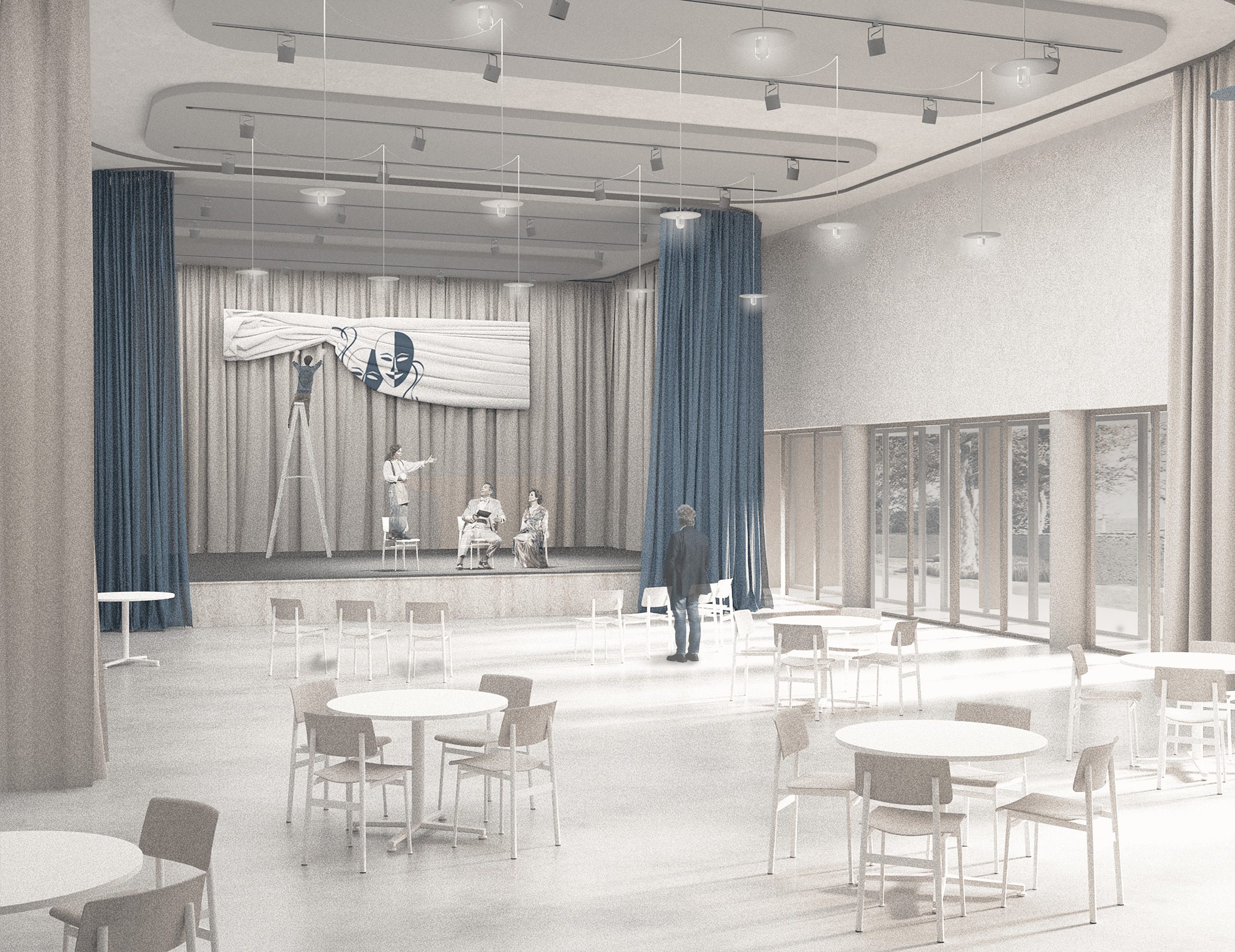 Studio Jan Vermeulen - competition project community center Studio Jan Vermeulen, Architecture & Urbanism