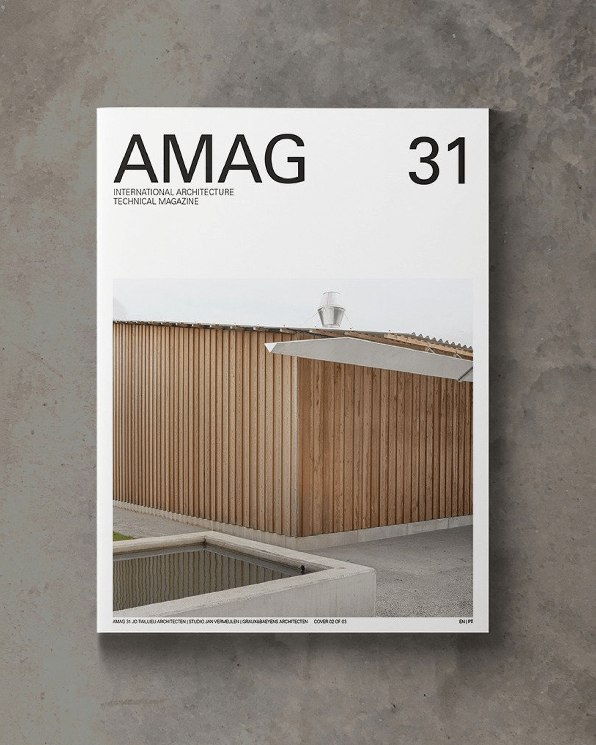 Studio Jan Vermeulen - Journal - Publication AMAG 31 Studio Jan Vermeulen, Architecture & Urbanism