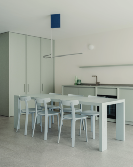 Studio Jan Vermeulen - appartement refurbishment renovation knokke green massieve timber furnitures bespoke Studio Jan Vermeulen, Architecture & Urbanism