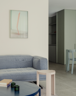 Studio Jan Vermeulen - appartement refurbishment renovation knokke green massieve timber furnitures bespoke Studio Jan Vermeulen, Architecture & Urbanism